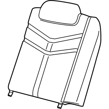 GM 92265584 Seat Back Pad