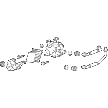 GM 12684566 ADAPTER ASM-ENG OIL CLR