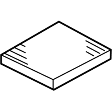 Nissan 27277-VP01A Cabin Air Filter