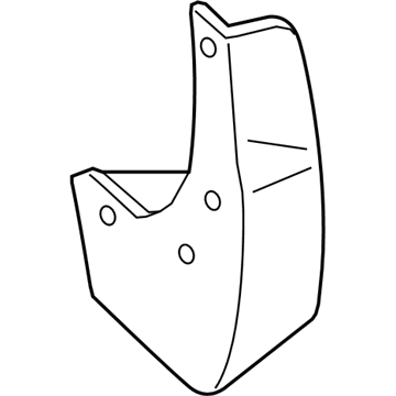 Honda 08P00-THR-100 Splash Guard Set