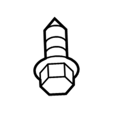Mopar 6034939 Screw-HEXAGON Head