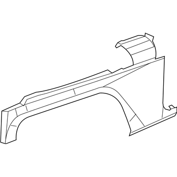 Mopar 68029992AC Panel-Fender