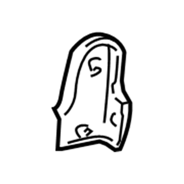 Toyota 71843-35020-B0 Recliner Cover