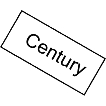 GM 10255134 Nameplate
