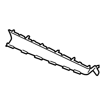 Hyundai 84795-S8000-XF1 GARNISH Assembly-C/PAD Ctr, RH
