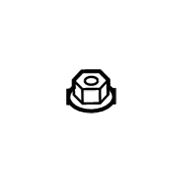 Toyota 90189-06226 Fender Liner Nut