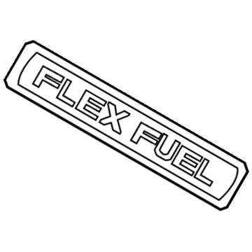 Nissan 93494-ZR50A Rear Window Name Label