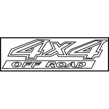 Nissan 99098-ZR50A Rear Window Name Label
