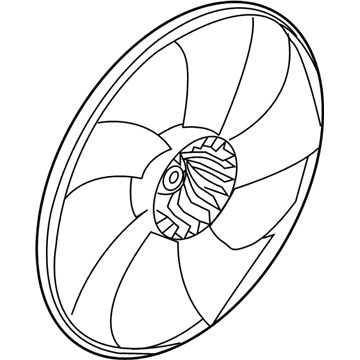 GM 25881843 Fan Blade