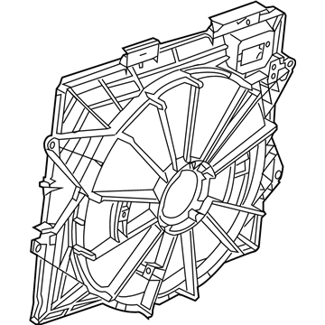 GM 20914377 Fan Shroud