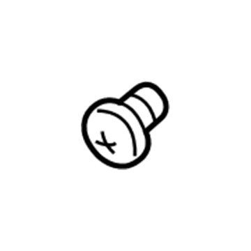 GM 11547714 Belt & Retractor Upper Bolt