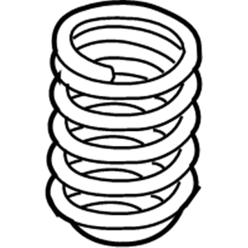 BMW 31-33-6-769-916 Front Coil Spring