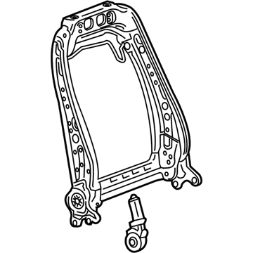 GM 13511855 Seat Back Frame