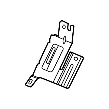 Acura 39161-TJB-A10 BRACKET, RADIO L