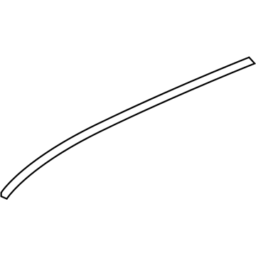 GM 22756385 Molding-Roof Panel Joint Finish *Anthracite