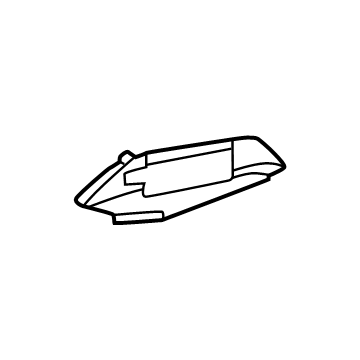 BMW 51-11-8-085-637 ABSORBER FUNNEL, LEFT:517110
