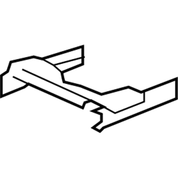 Honda 81198-SWA-A01 Guide, Box (Lower)