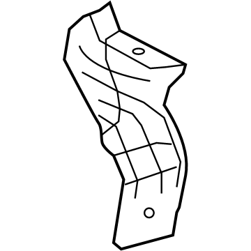 Lexus 17168-28030 INSULATOR, Exhaust Manifold Heat