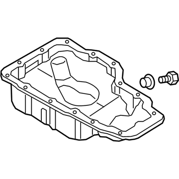Hyundai 21510-2E023 Pan Assembly-Engine Oil
