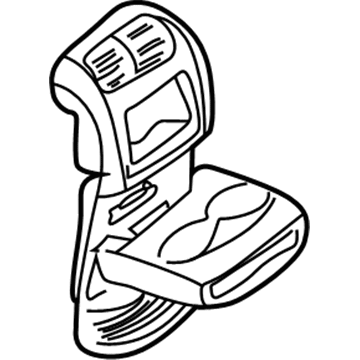 Ford XL2Z-78045E24-CAA Rear Trim Panel