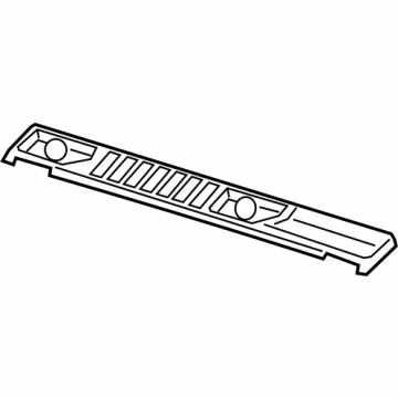 Mopar 68307260AC Grille-COWL Panel