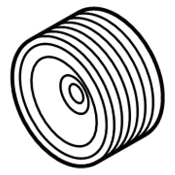 Nissan 12303-7S01C Pulley-Crankshaft