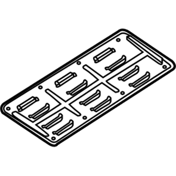 Nissan 11114-7S000 Plate-BAFFLE, Oil Pan