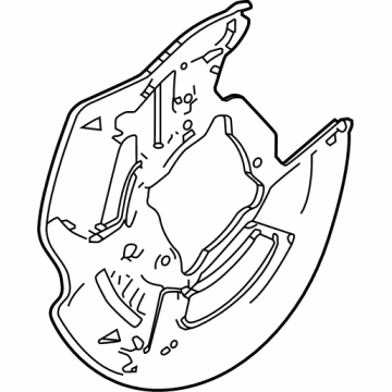 Acura 43253-TGH-A00 SPLASH GUARD, R. RR