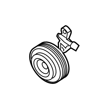 Ford F2GZ-19D786-A Clutch Assembly