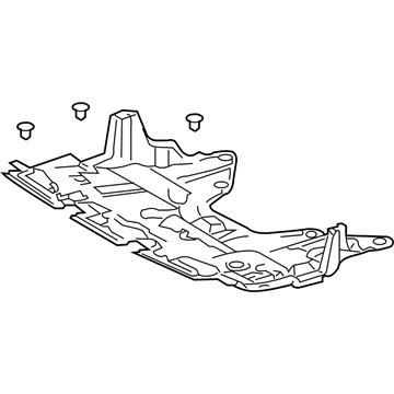 Lexus 51440-50051 Engine Under Cover, No.1