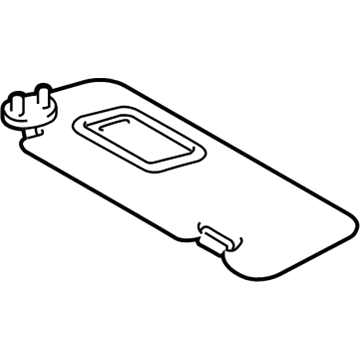 Toyota 74310-52B80-B0 Sunvisor