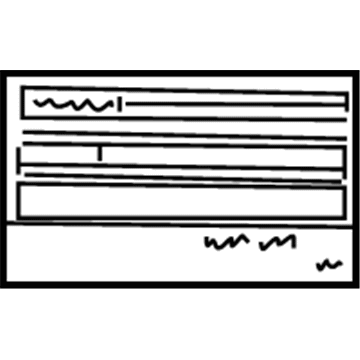 Toyota 11298-50640 Emission Label