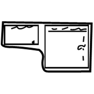 Toyota 74544-0C060-B0 Caution Label
