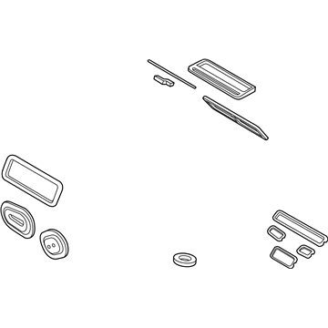 Ford DG9Z-19W700-C AC & Heater Assembly Seal Kit