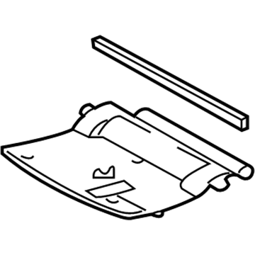 Lexus 53292-60070 Seal, Radiator Support, Upper