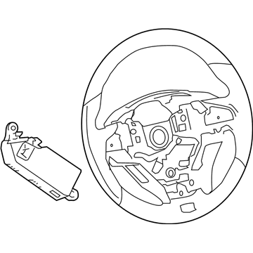 Lexus 45100-0E560-C1 Steering Wheel Assembly