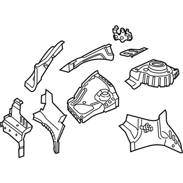 GM 22829855 Apron Assembly