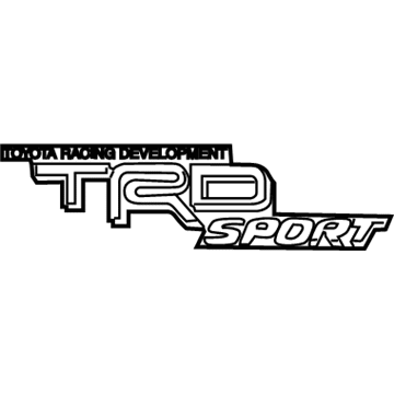 Toyota 75996-04060-A0 Decal