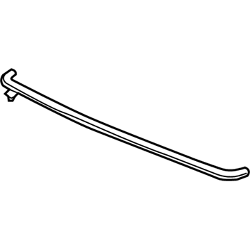 Honda 74211-SCV-A00 Rubber, RR. Hood Seal