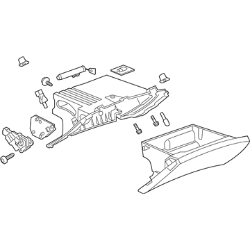 GM 23122508 Glove Box Assembly
