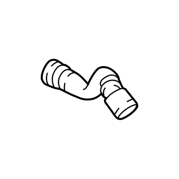 BMW 17-12-8-602-734 Line Heater Return Hose