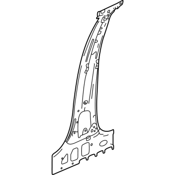 Honda 64220-T90-305ZZ PILLAR, R- CENTER