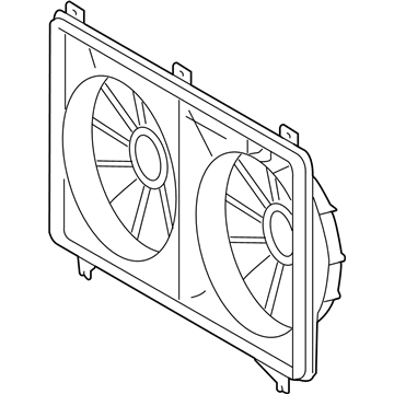 Lexus 16711-38060 Shroud, Fan
