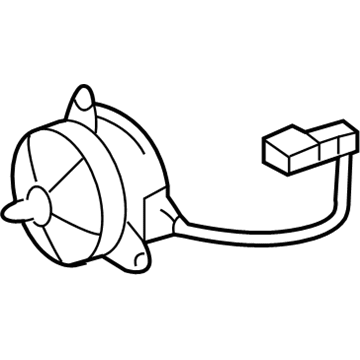 Lexus 16363-38080 Motor, Cooling Fan