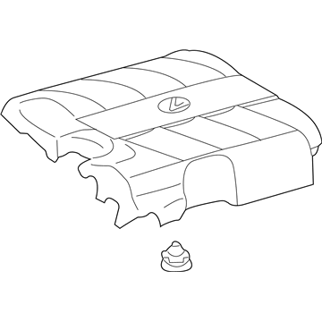 Lexus 11209-31250 V-Bank Cover Sub-Assembly