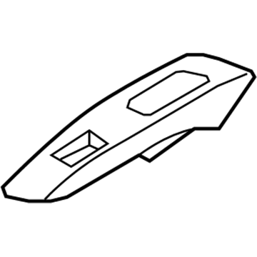 Nissan 82960-3VY0A Finisher-Power Window Switch, Rear RH