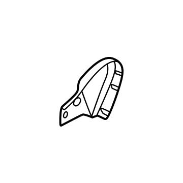 Kia 88031R0000OFB SHIELD COVER-FR SEAT