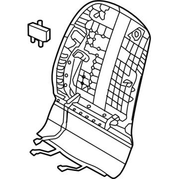 Kia 88390R0000OFB MAP BOARD ASSY-FRT S