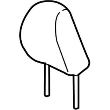 Honda 81140-T7M-H01ZF Headrest *NH1031L*