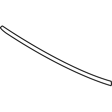 Nissan 72752-ZG00A MOULDING Windshield Upper Ct